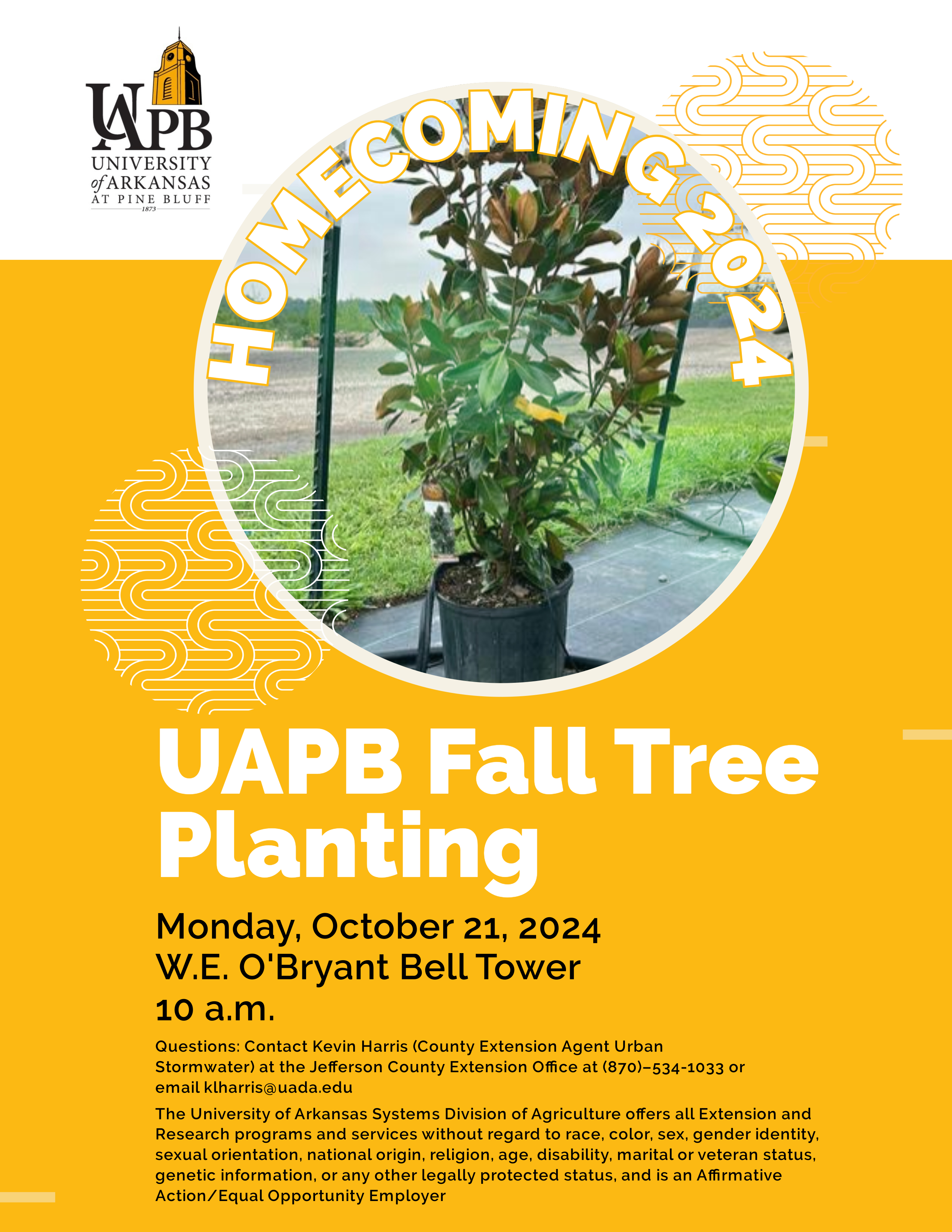 UAPB Fall Tree Planting