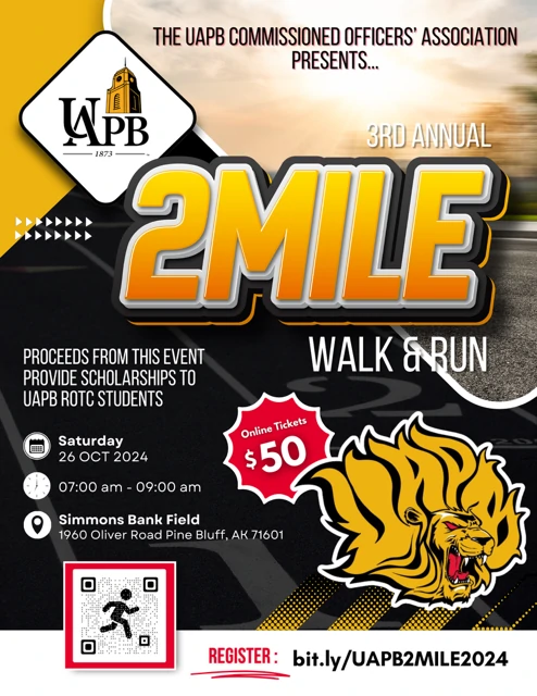 Annual 2 Mile Walk/Run Poster